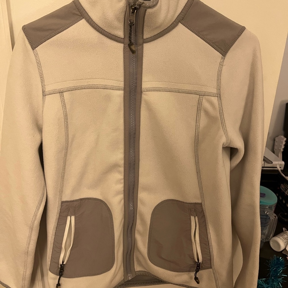 White Fleece Jacket
